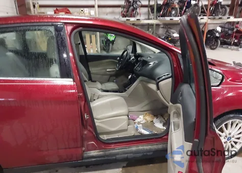 2013 Ford C-Max Hybrid Sel z USA, uszkodzony, nr VIN 1FADP5BU2DL527767